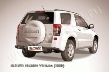 4 399 р. Уголки d57  Suzuki Grand Vitara  JT 3 двери (2005-2008) дорестайлинг (Цвет: серебристый)  с доставкой в г. Санкт‑Петербург. Увеличить фотографию 1