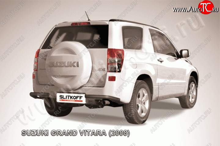 4 399 р. Уголки d57  Suzuki Grand Vitara  JT 3 двери (2005-2008) дорестайлинг (Цвет: серебристый)  с доставкой в г. Санкт‑Петербург