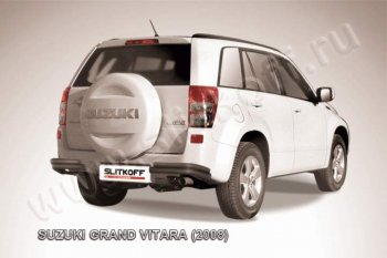 5 999 р. Уголки d57+d42 двойные  Suzuki Grand Vitara  JT 5 дверей (2008-2012) 1-ый рестайлинг (Цвет: серебристый)  с доставкой в г. Санкт‑Петербург. Увеличить фотографию 1