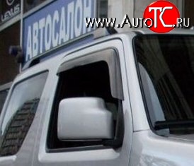 999 р. Комплект дефлекторов окон (ветровиков) 2 шт. 3d Russtal Suzuki Jimny JB23/JB43 дорестайлинг (1998-2001)  с доставкой в г. Санкт‑Петербург