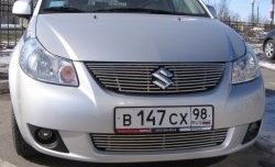 5 999 р. Декоративная вставка решетки радиатора (седан) Berkut Suzuki SX4 GYA,GYB  рестайлинг, хэтчбэк (2010-2016)  с доставкой в г. Санкт‑Петербург. Увеличить фотографию 1