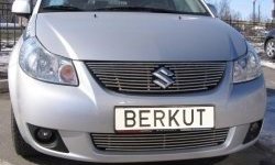 Декоративная вставка воздухозаборника (седан) Berkut Suzuki SX4 GYA,GYB  рестайлинг, хэтчбэк (2010-2016)