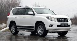 4 699 р. Молдинги RA Toyota Land Cruiser Prado J150 1-ый рестайлинг (2013-2017) (Поверхность глянец (под окраску), Неокрашенные)  с доставкой в г. Санкт‑Петербург. Увеличить фотографию 4