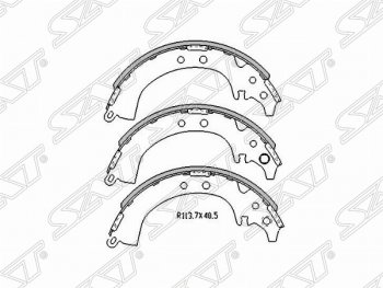 Колодки тормозные задние SAT Toyota Cami J100 рестайлинг (2000-2006)