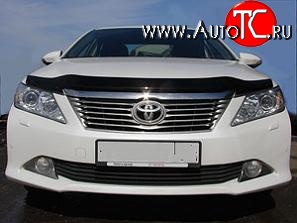 2 799 р. Дефлектор капота NovLine Toyota Camry XV50 дорестайлинг (2011-2014)  с доставкой в г. Санкт‑Петербург