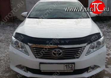 999 р. Дефлектор капота Russtal Toyota Camry XV50 дорестайлинг (2011-2014)  с доставкой в г. Санкт‑Петербург