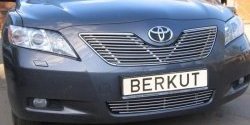 6 499 р. Декоративная вставка решетки радиатора Berkut Toyota Camry XV40 рестайлинг (2009-2011)  с доставкой в г. Санкт‑Петербург. Увеличить фотографию 1