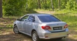 1 469 р. Защитная накладка на задний бампер RA  Toyota Corolla  E150 (2006-2010) седан дорестайлинг  с доставкой в г. Санкт‑Петербург. Увеличить фотографию 2