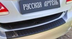 1 469 р. Защитная накладка на задний бампер RA  Toyota Corolla  E150 (2006-2010) седан дорестайлинг  с доставкой в г. Санкт‑Петербург. Увеличить фотографию 5