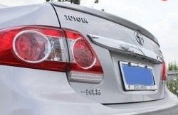 3 399 р. Лип спойлер АВТОКРАТ  Toyota Corolla  E150 (2009-2013) седан рестайлинг (Неокрашенный)  с доставкой в г. Санкт‑Петербург. Увеличить фотографию 1