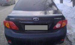 4 899 р. Спойлер CT Toyota Corolla E150 седан дорестайлинг (2006-2010) (Неокрашенный)  с доставкой в г. Санкт‑Петербург. Увеличить фотографию 2