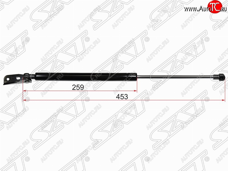 849 р. Левый газовый упор крышки багажника SAT  Toyota Corolla Axio  (E140) седан (2006-2008) дорестайлинг  с доставкой в г. Санкт‑Петербург