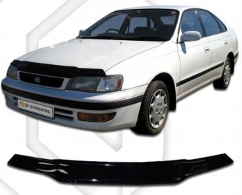 Дефлектор капота CA-Plastiс Toyota Corona T190 седан дорестайлинг (1992-1994)