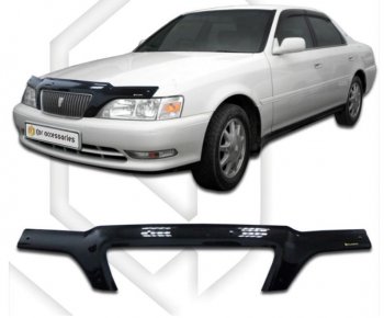 Дефлектор капота CA-Plastiс Toyota (Тойота) Cresta (Креста)  X100 (1996-1998) X100 дорестайлинг