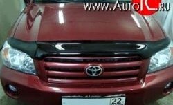 2 439 р. Дефлектор капота NovLine Toyota Highlander XU20 дорестайлинг (2000-2003)  с доставкой в г. Санкт‑Петербург. Увеличить фотографию 1