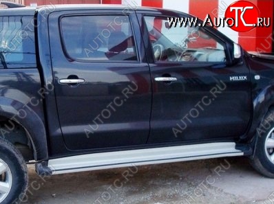 18 399 р. Пороги Vigo CT Toyota Hilux AN20,AN30  2-ой рестайлинг (2011-2016)  с доставкой в г. Санкт‑Петербург