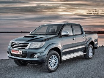 15 299 р. Подножки боковые WINBO OE Style Toyota Hilux AN20,AN30  2-ой рестайлинг (2011-2016)  с доставкой в г. Санкт‑Петербург. Увеличить фотографию 1