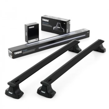 Багажник THULE WingBar Toyota Hilux AN10,AN20 дорестайлинг (2004-2008)  (Цвет: черный)