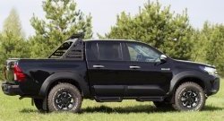 2 269 р. Брызговики под расширители колесных арок с выносом 25 мм RA  Toyota Hilux  AN120 (2016-2020) дорестайлинг  с доставкой в г. Санкт‑Петербург. Увеличить фотографию 3