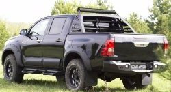 2 799 р. Брызговики под расширители колесных арок с выносом 50 мм RA  Toyota Hilux  AN120 (2016-2020) дорестайлинг  с доставкой в г. Санкт‑Петербург. Увеличить фотографию 3