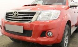 1 499 р. Защитная решётка в воздуховод автомобиля Russtal  Toyota Hilux  AN20,AN30 (2011-2016)  с доставкой в г. Санкт‑Петербург. Увеличить фотографию 1