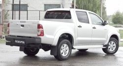 1 759 р. Брызговики (рестайлинг) RA  Toyota Hilux  AN20,AN30 (2011-2016)  2-ой рестайлинг  с доставкой в г. Санкт‑Петербург. Увеличить фотографию 2