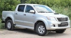 2 399 р. Брызговики RA широкие (с выносом 50 мм) Toyota Hilux AN20,AN30  2-ой рестайлинг (2011-2016)  с доставкой в г. Санкт‑Петербург. Увеличить фотографию 2