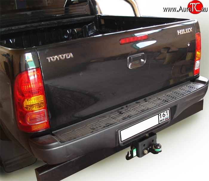 11 999 р. Фаркоп (double cab с усилителем бампера) NovLine Toyota Hilux AN10,AN20 дорестайлинг (2004-2008)  с доставкой в г. Санкт‑Петербург