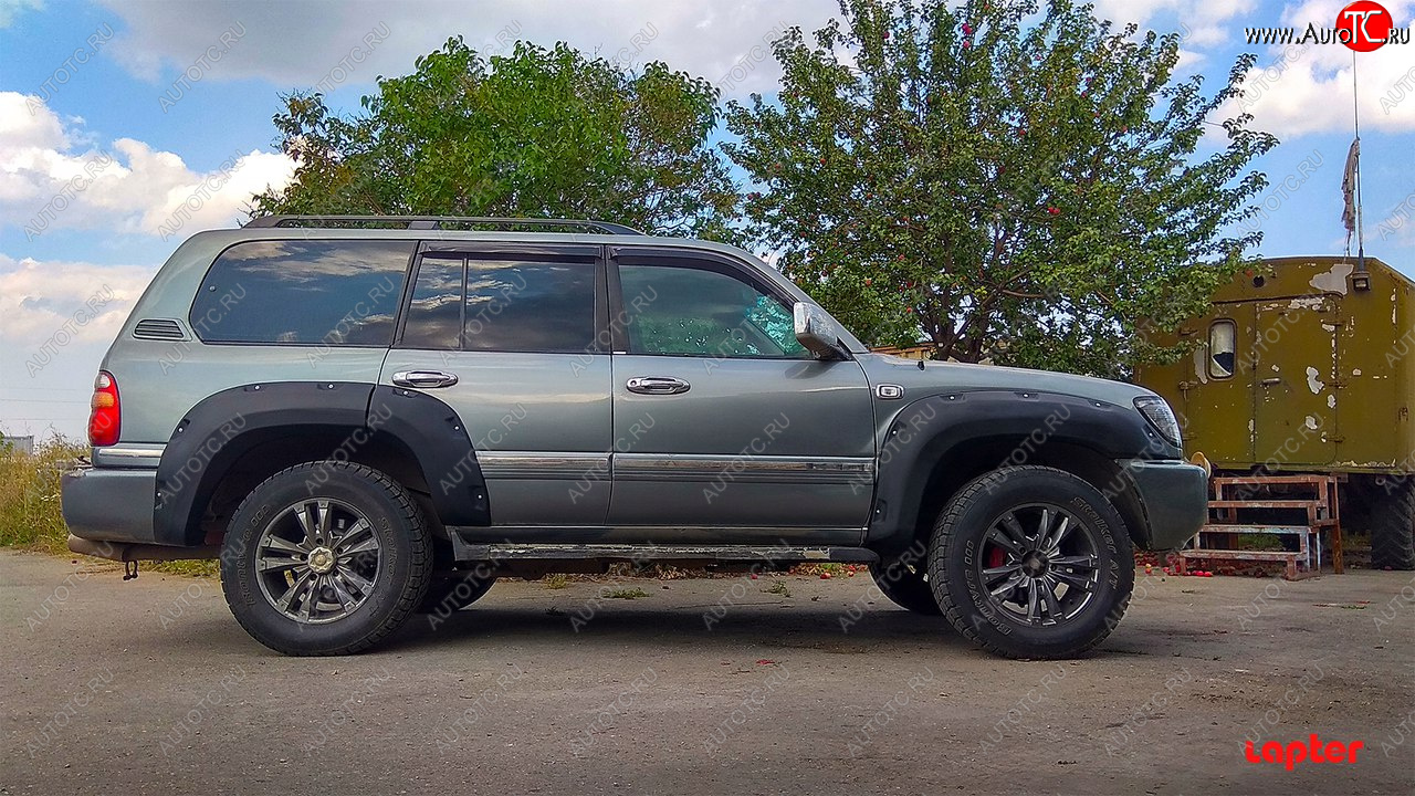 19 499 р. Комплект расширителей арок LAPTER (50 мм)  Toyota Land Cruiser  100 (1998-2007) дорестайлинг, 1-ый рестайлинг, 2-ой рестайлинг  с доставкой в г. Санкт‑Петербург