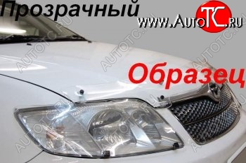 1 899 р. Защита фар (J120-J125) CA-Plastic  Toyota Land Cruiser Prado  J120 (2002-2009) (Classic прозрачный)  с доставкой в г. Санкт‑Петербург