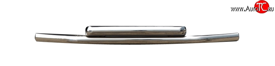 12 349 р. Защита заднего бампера (Ø76 и 42 мм, нержавейка) Russtal  Toyota Land Cruiser  200 (2012-2015)  с доставкой в г. Санкт‑Петербург