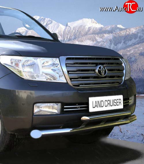 14 939 р. Декоративные вставки решетки радиатора Novline Toyota Land Cruiser 200 дорестайлинг (2007-2012)  с доставкой в г. Санкт‑Петербург