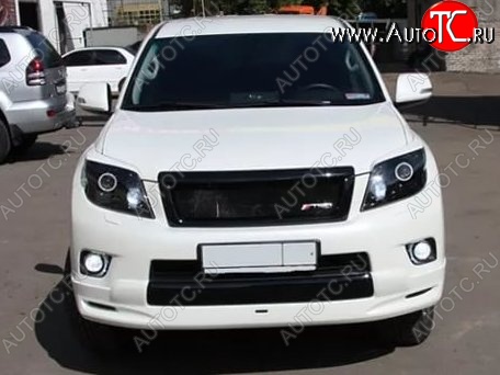 5 899 р. Решётка радиатора TRD Sport  Toyota Land Cruiser Prado  J150 (2009-2013) дорестайлинг (Неокрашенная)  с доставкой в г. Санкт‑Петербург