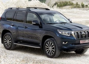 Рейлинги WINBO Toyota Land Cruiser Prado J150 дорестайлинг (2009-2013)  (Черный)