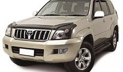 2 699 р. Дефлектор капота NovLine Toyota Land Cruiser Prado J150 дорестайлинг (2009-2013)  с доставкой в г. Санкт‑Петербург. Увеличить фотографию 1