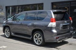 14 099 р. Пластиковые пороги Mz SPEED  Toyota Land Cruiser Prado  J150 (2009-2013) дорестайлинг  с доставкой в г. Санкт‑Петербург. Увеличить фотографию 3