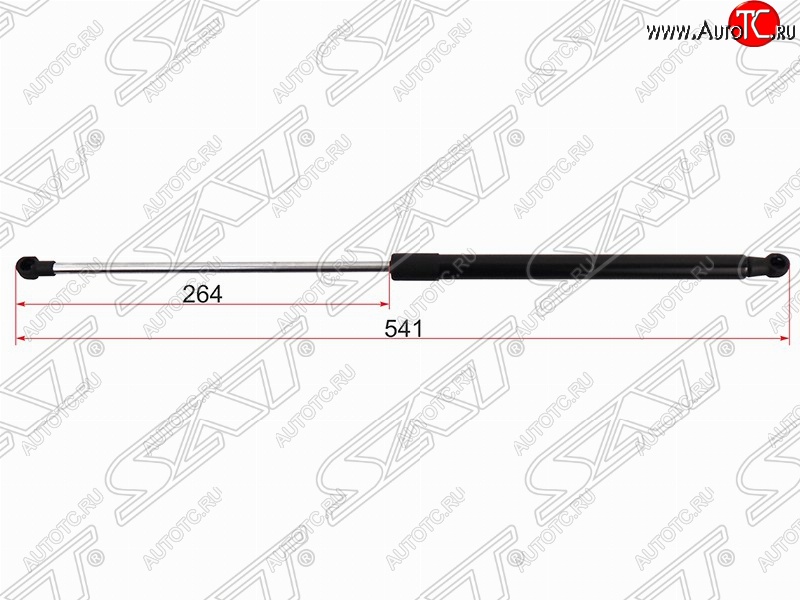 819 р. Газовый упор капота SAT Toyota Land Cruiser Prado J150 дорестайлинг (2009-2013)  с доставкой в г. Санкт‑Петербург