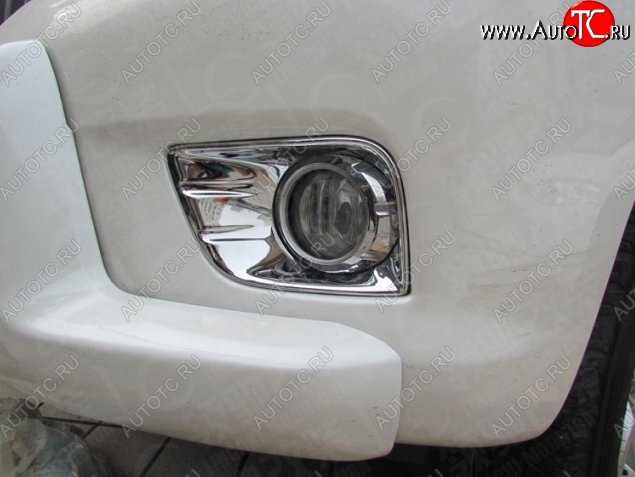 3 599 р. Подиумы противотуманных фар СТ  Toyota Land Cruiser Prado  J150 (2009-2013) дорестайлинг  с доставкой в г. Санкт‑Петербург