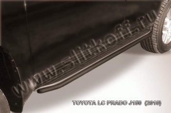 Защита штатного порога d42 Slitkoff Toyota (Тойота) Land Cruiser Prado (Лэнд)  J150 (2009-2013) J150 дорестайлинг