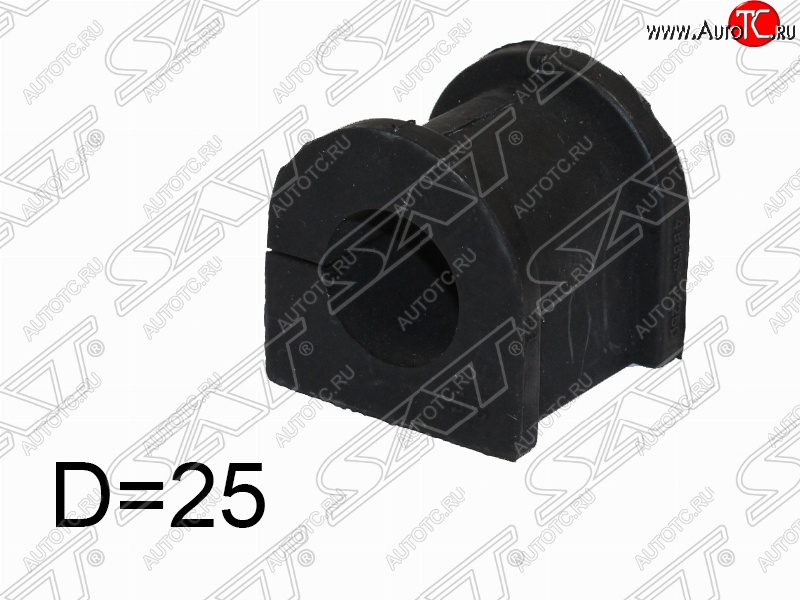 183 р. Резиновая втулка переднего стабилизатора (D=25) SAT Toyota Mark 2 X110 седан дорестайлинг (2000-2002)  с доставкой в г. Санкт‑Петербург
