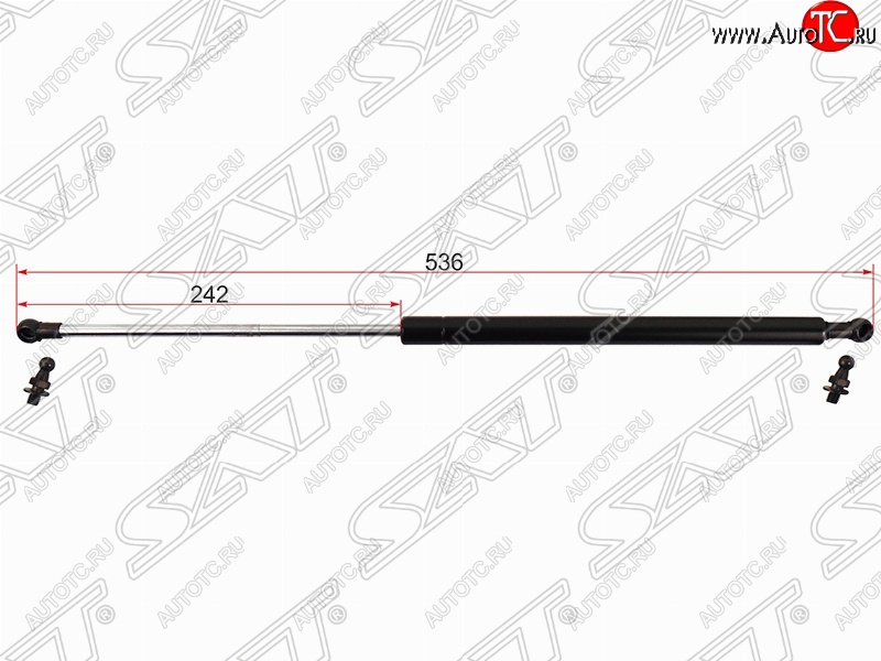 849 р. Газовый упор капота SAT  Toyota Mark 2  X110 (2000-2002) седан дорестайлинг  с доставкой в г. Санкт‑Петербург