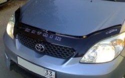 999 р. Дефлектор капота Russtal Toyota Matrix E130 (2003-2008)  с доставкой в г. Санкт‑Петербург. Увеличить фотографию 1