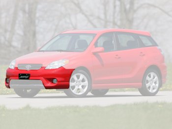 9 549 р. Передний бампер TYG Toyota Matrix E130 (2003-2008) (Неокрашенный)  с доставкой в г. Санкт‑Петербург. Увеличить фотографию 1