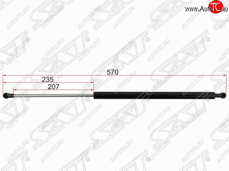 1 069 р. Упор крышки багажника SAT  Toyota Probox - Succeed  с доставкой в г. Санкт‑Петербург