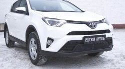 329 р. Реснички на фары RA  Toyota RAV4  XA40 (2015-2019) 5 дв. рестайлинг (Неокрашенные)  с доставкой в г. Санкт‑Петербург. Увеличить фотографию 2