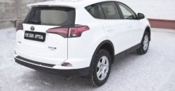 1 279 р. Реснички на фонари RA  Toyota RAV4  XA40 (2015-2019) 5 дв. рестайлинг (Неокрашенные)  с доставкой в г. Санкт‑Петербург. Увеличить фотографию 2