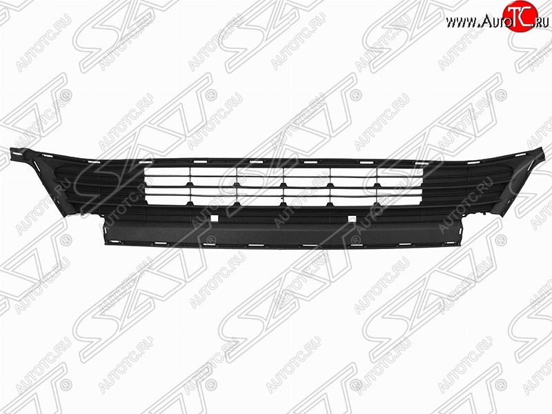 2 999 р. Решётка в передний бампер (нижняя) SAT Toyota RAV4 XA40 5 дв. рестайлинг (2015-2019)  с доставкой в г. Санкт‑Петербург