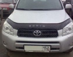 999 р. Дефлектор капота Russtal Toyota RAV4 XA305 5 дв. дорестайлинг (2005-2009)  с доставкой в г. Санкт‑Петербург. Увеличить фотографию 1