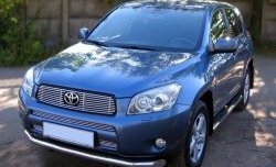 5 199 р. Декоративная вставка воздухозаборника (XA30) Berkut Toyota RAV4 XA305 5 дв. дорестайлинг (2005-2009)  с доставкой в г. Санкт‑Петербург. Увеличить фотографию 1