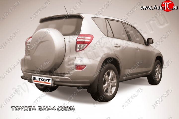 4 949 р. Уголки d57  Toyota RAV4  XA30 (2008-2010) 5 дв. 1-ый рестайлинг (Цвет: серебристый)  с доставкой в г. Санкт‑Петербург